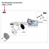 Saunier Duval Vízváltószelep membránház 52398